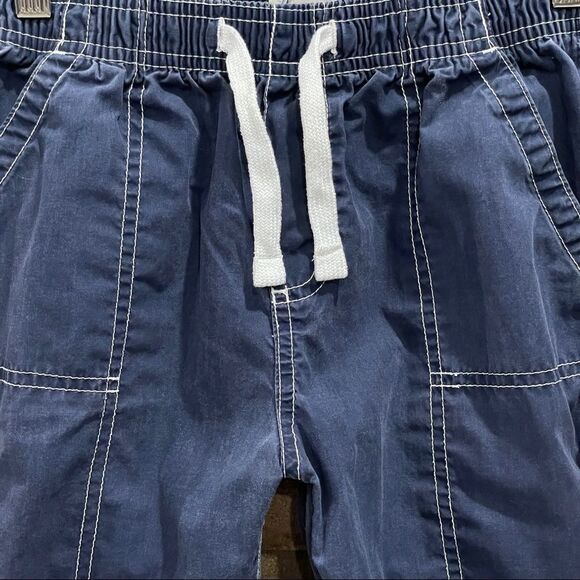 Boys OshKosh B’Gosh Navy Cargo Pull On Elastic Waist Shorts Size 7X - Picture 3 of 7